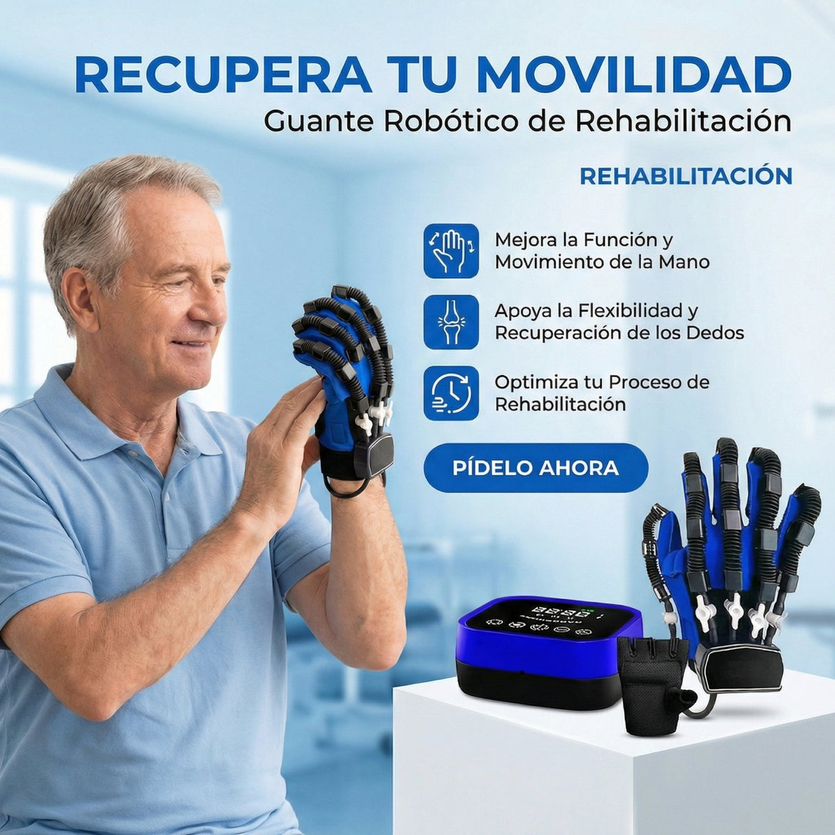 Guante de Rehabilitación Robotico - Minha loja