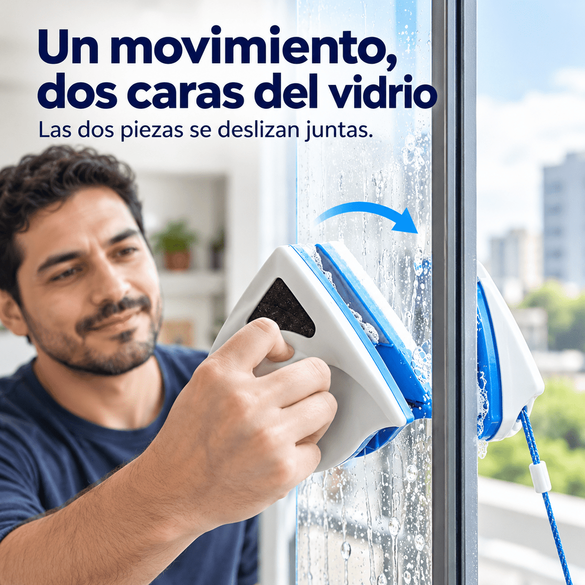 Limpia Vidrios Magnético - Minha loja