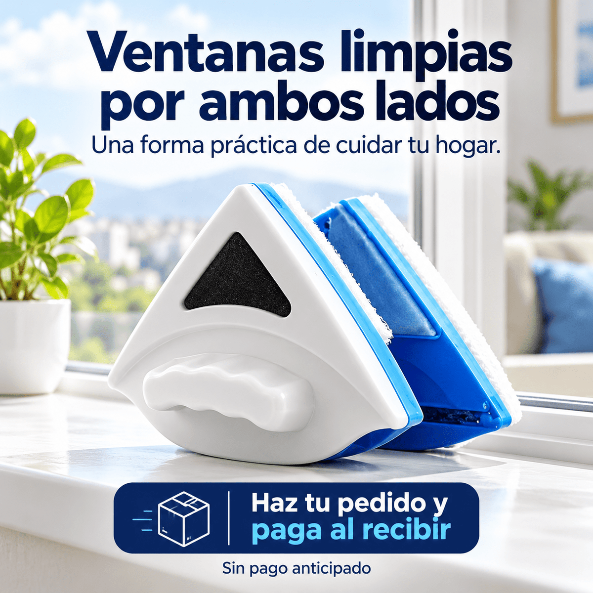 Limpia Vidrios Magnético - Minha loja